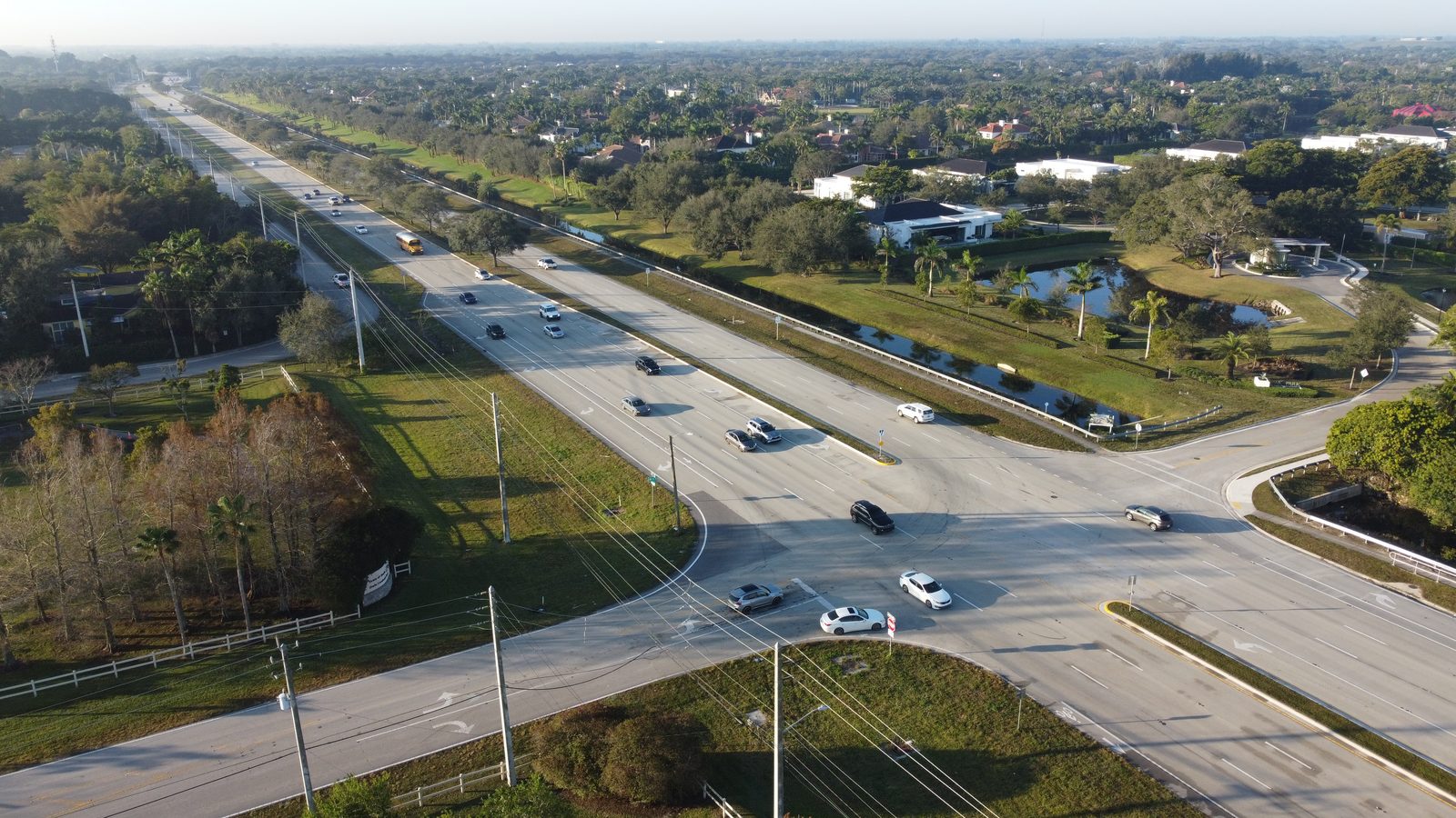 Districtwide traffic operations corridor aerial